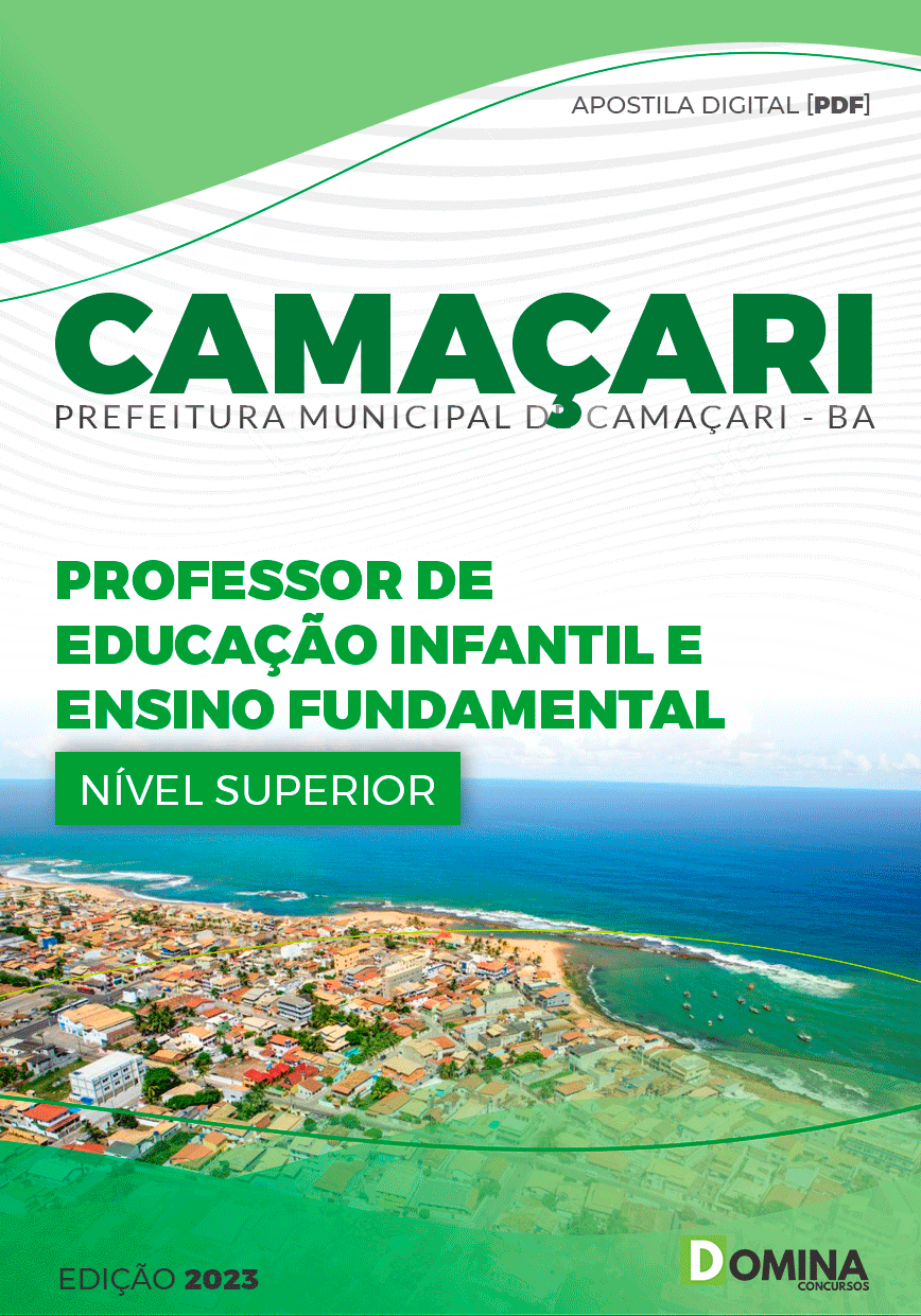 Apostila Pref Camaçari BA 2024 Professor Educação Infantil