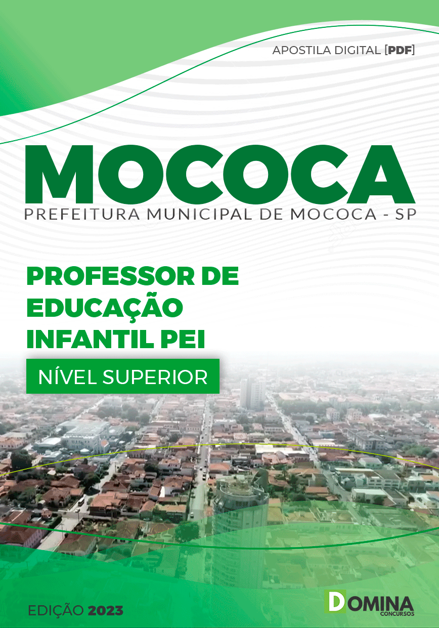 Apostila Pref Mococa SP 2023 Professor Educação Infantil PEI