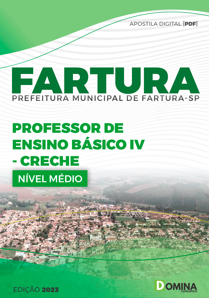 Apostila Pref Fartura SP 2023 Professor Ensino Básico V Creche