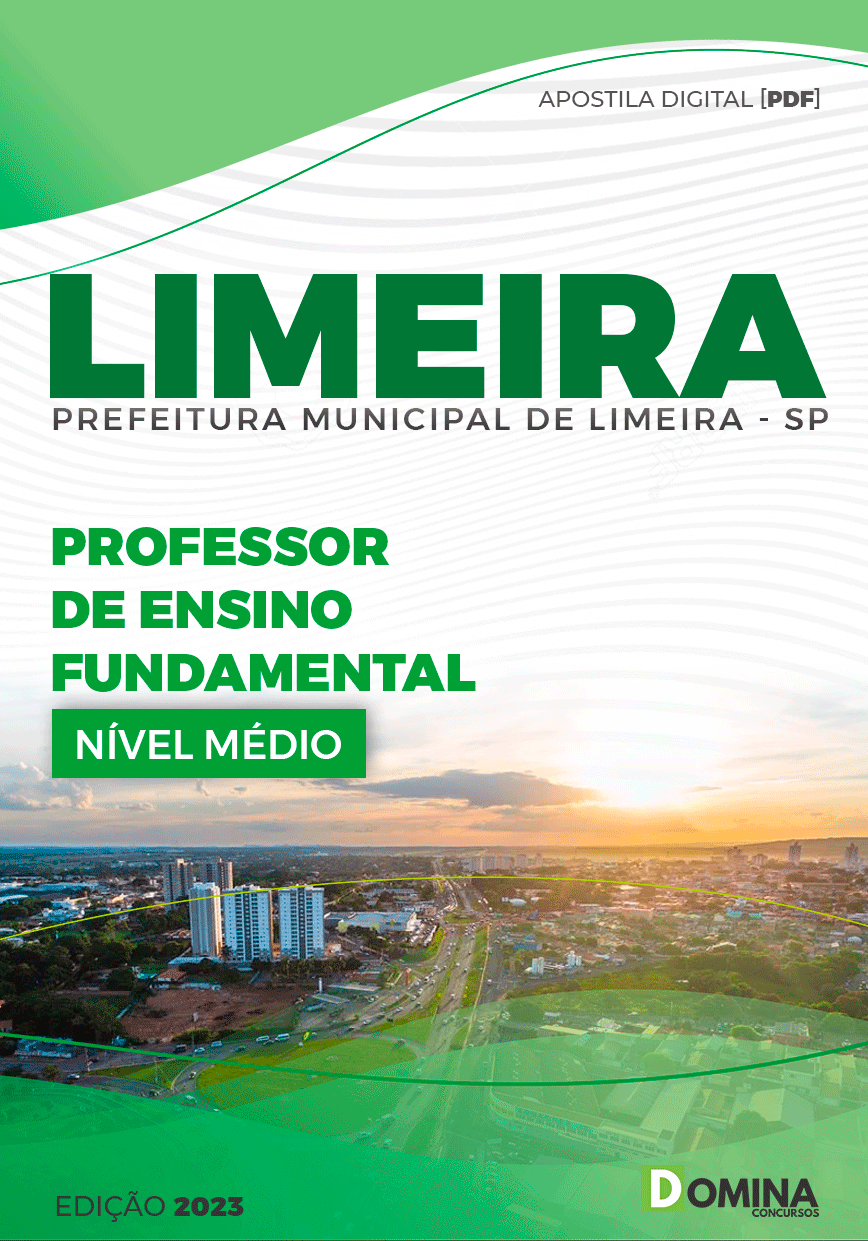 Apostila Pref Limeira SP 2023 Professor Ensino Fundamental