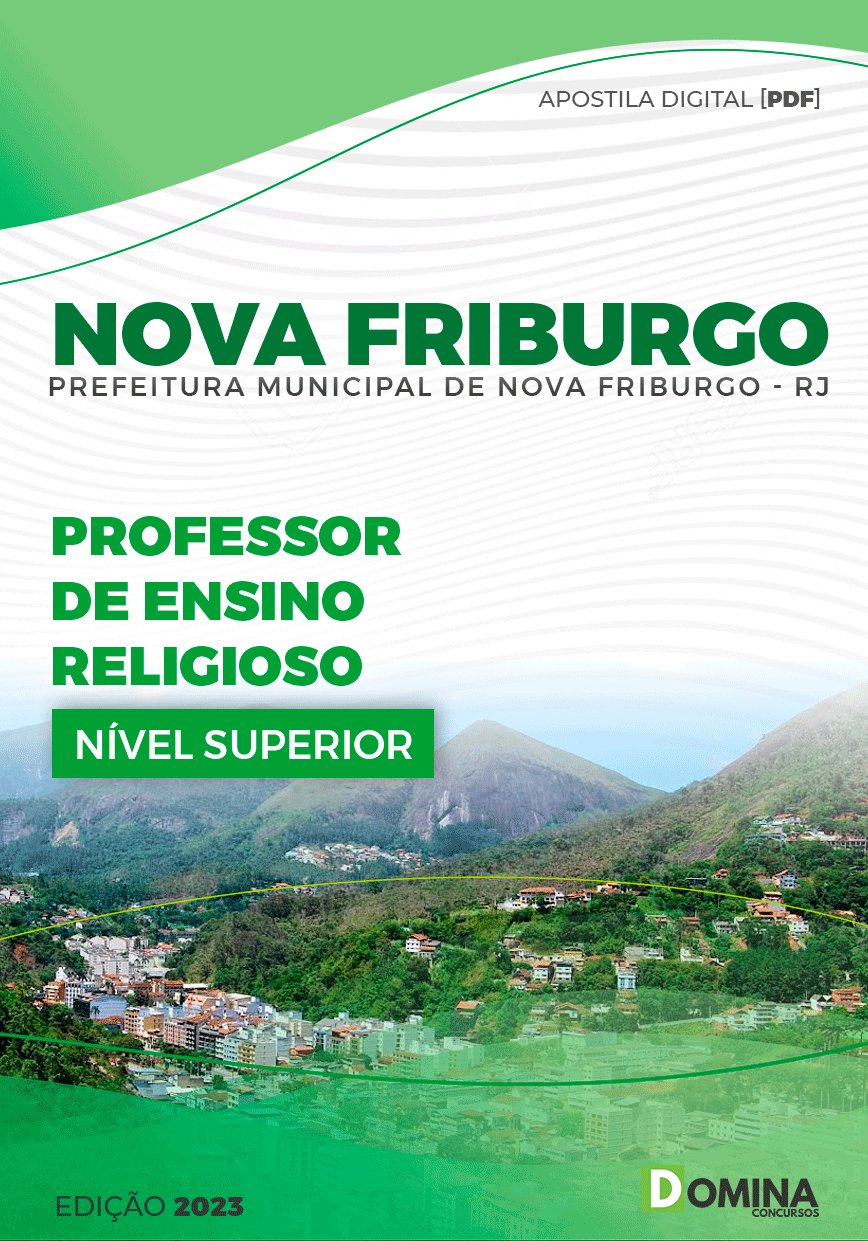 Apostila Pref Nova Friburgo RJ 2023 Professor Ensino Religioso