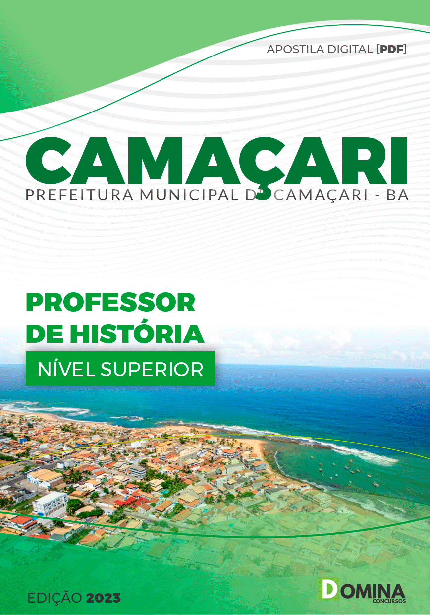 Apostila Pref Camaçari BA 2024 Professor Geografia