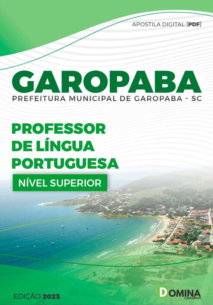 Apostila Pref Garopaba SC 2023 Professor Língua Portuguesa