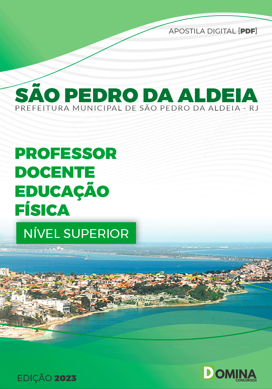 Pref São Pedro da Aldeia RJ 2023 Prof Docente Educação Física