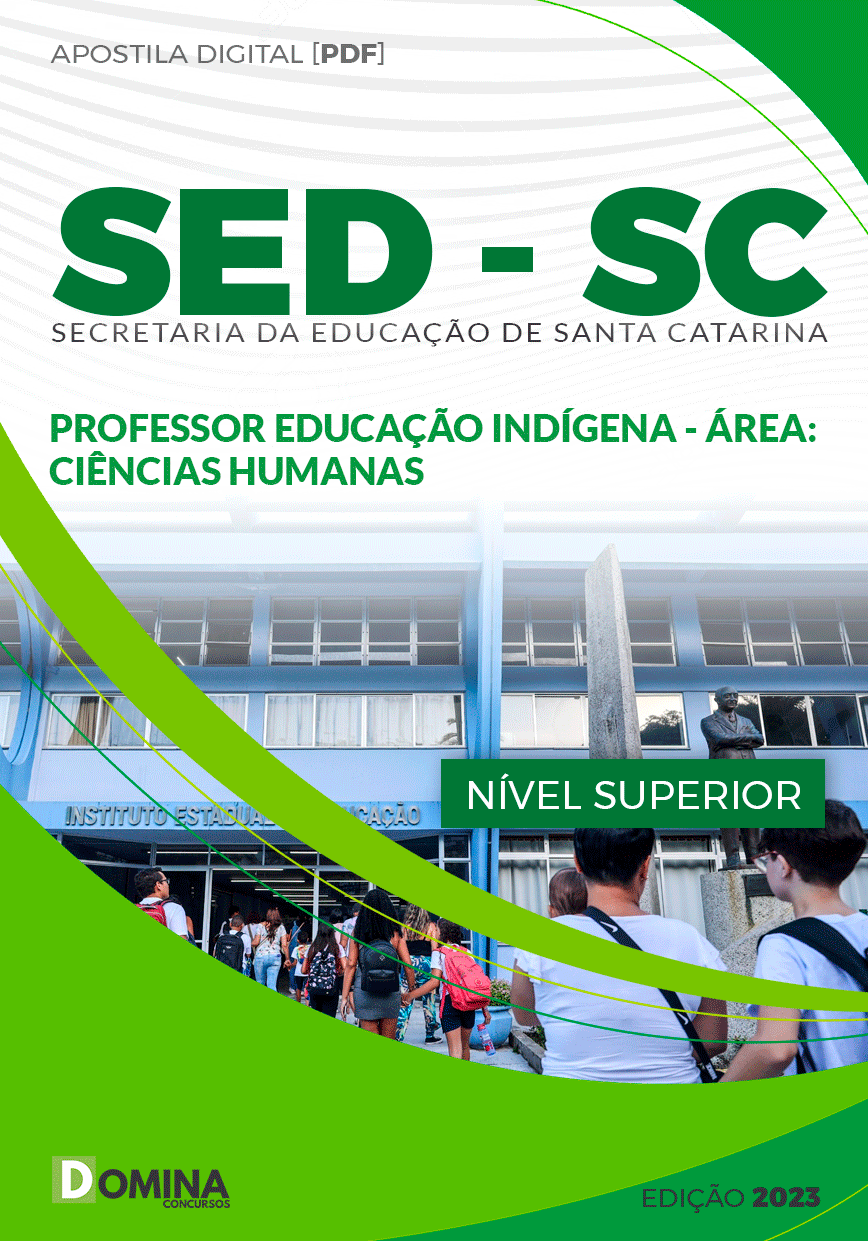 Apostila SED SC 2023 Prof Ed Indígena Ciências Humanas