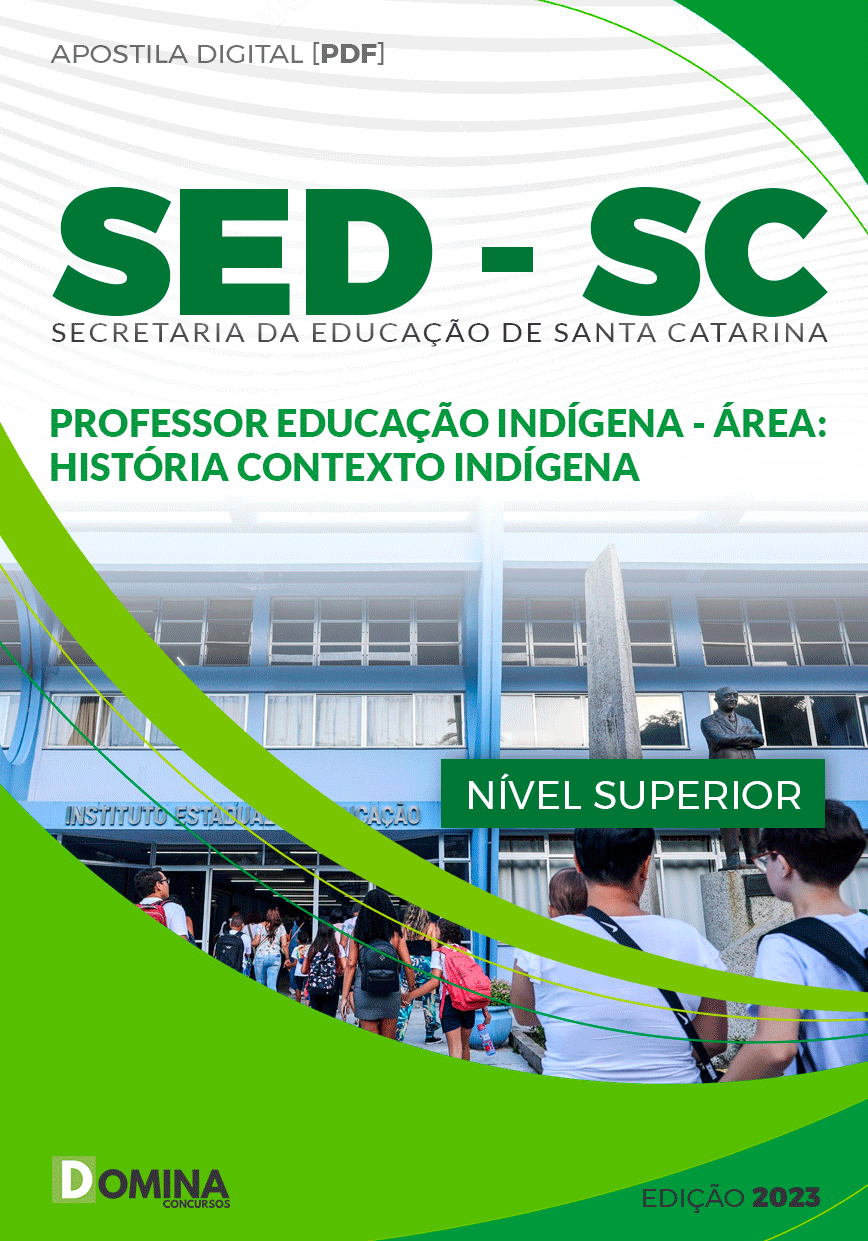 Apostila SED SC 2023 Prof Ed Indígena História Contexto Indígena