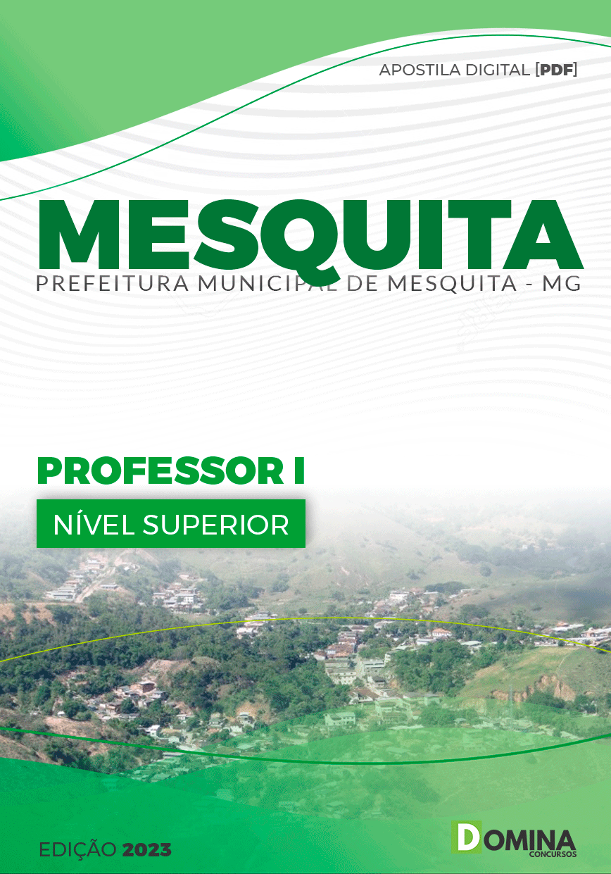 Apostila Concurso Pref Mesquita MG 2024 Professor I