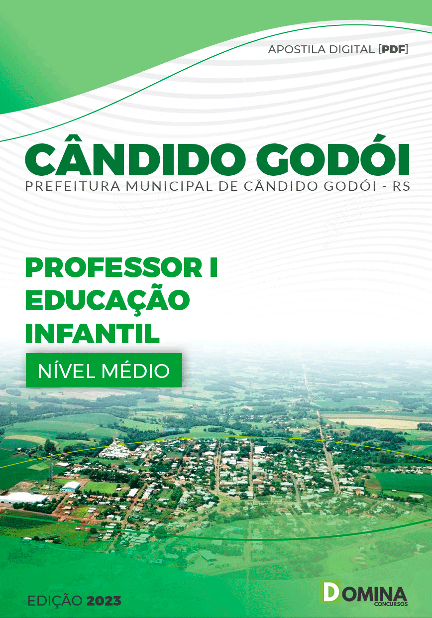 Apostila Pref Cândido Godói RS 2023 Professor I Educação Infantil