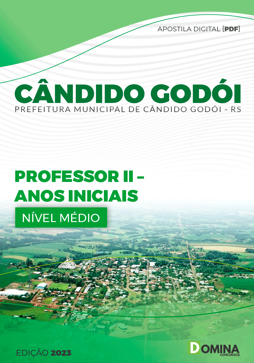 Apostila Pref Cândido Godói RS 2023 Professor I Anos Iniciais