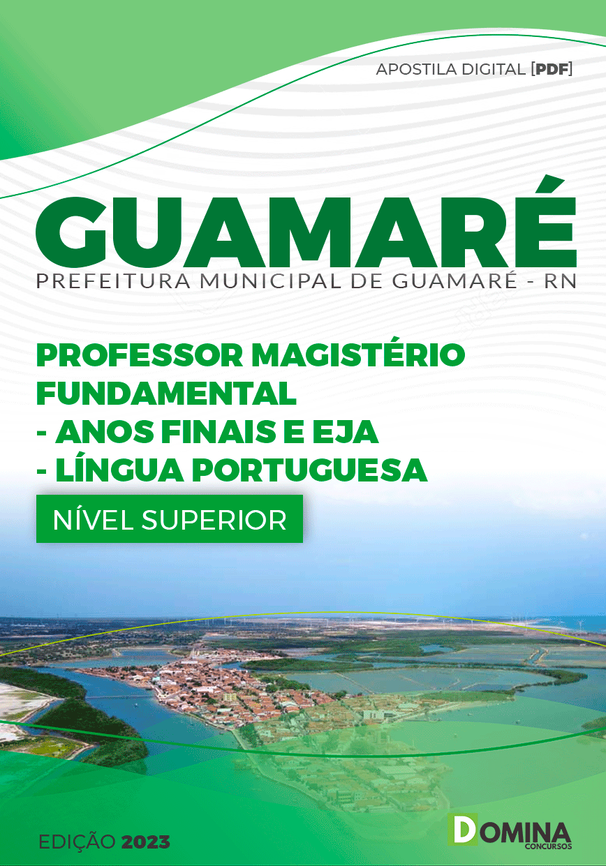 Apostila Pref Guamaré RN 2023 Professor Língua Portuguesa EJA