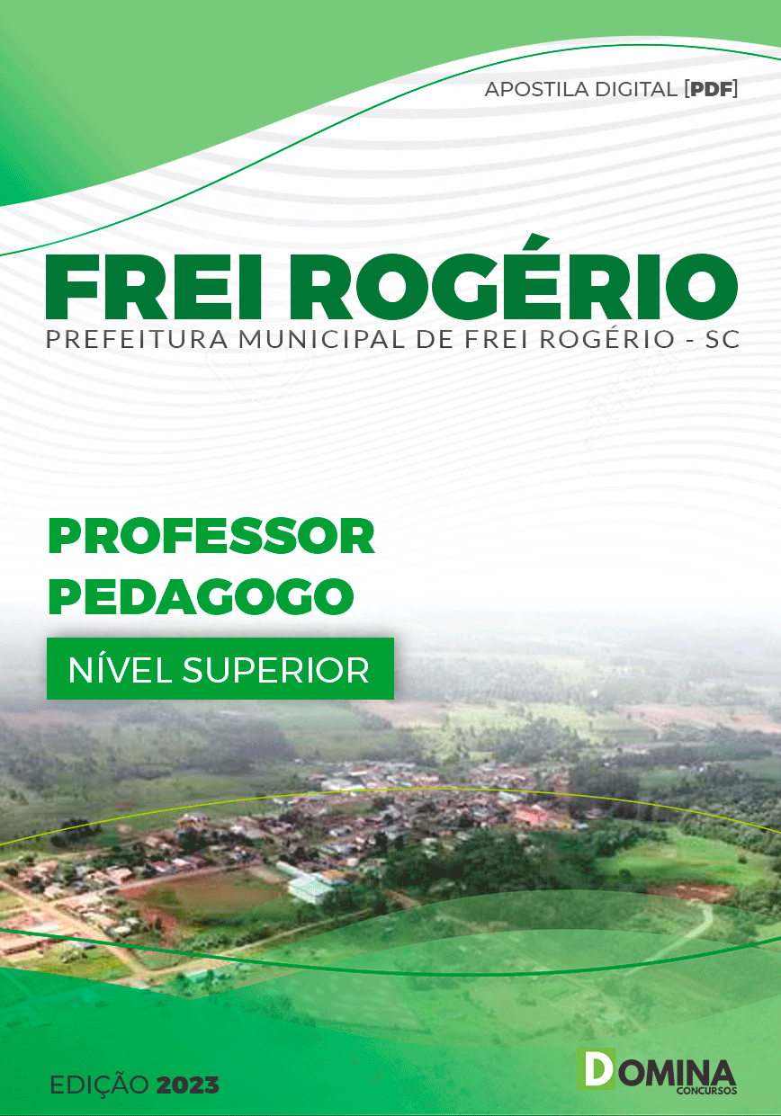 Seletivo Pref Frei Rogério SC 2023 Professor Pedagogo