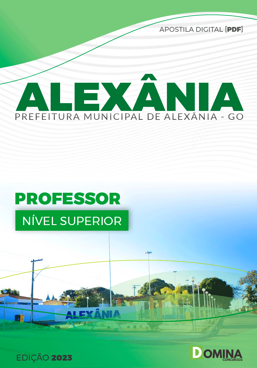 Apostila Concurso Pref Alexânia GO 2023 Professor
