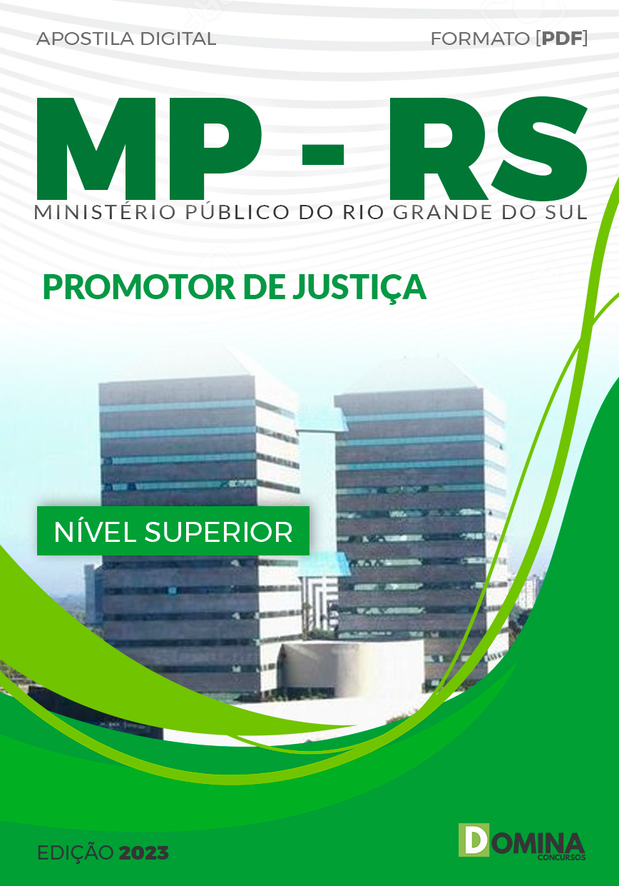 Apostila Concurso MP RS 2023 Promotor Justiça