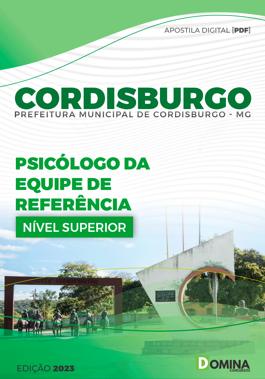 Apostila Pref Cordisburgo MG 2024 Psicólogo Equipe Referência