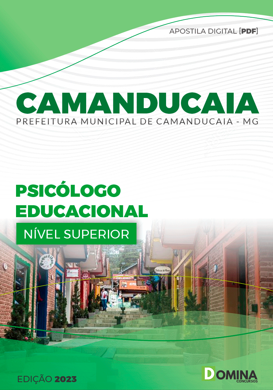 Apostila Pref Camanducaia MG 2024 Psicólogo Educacional