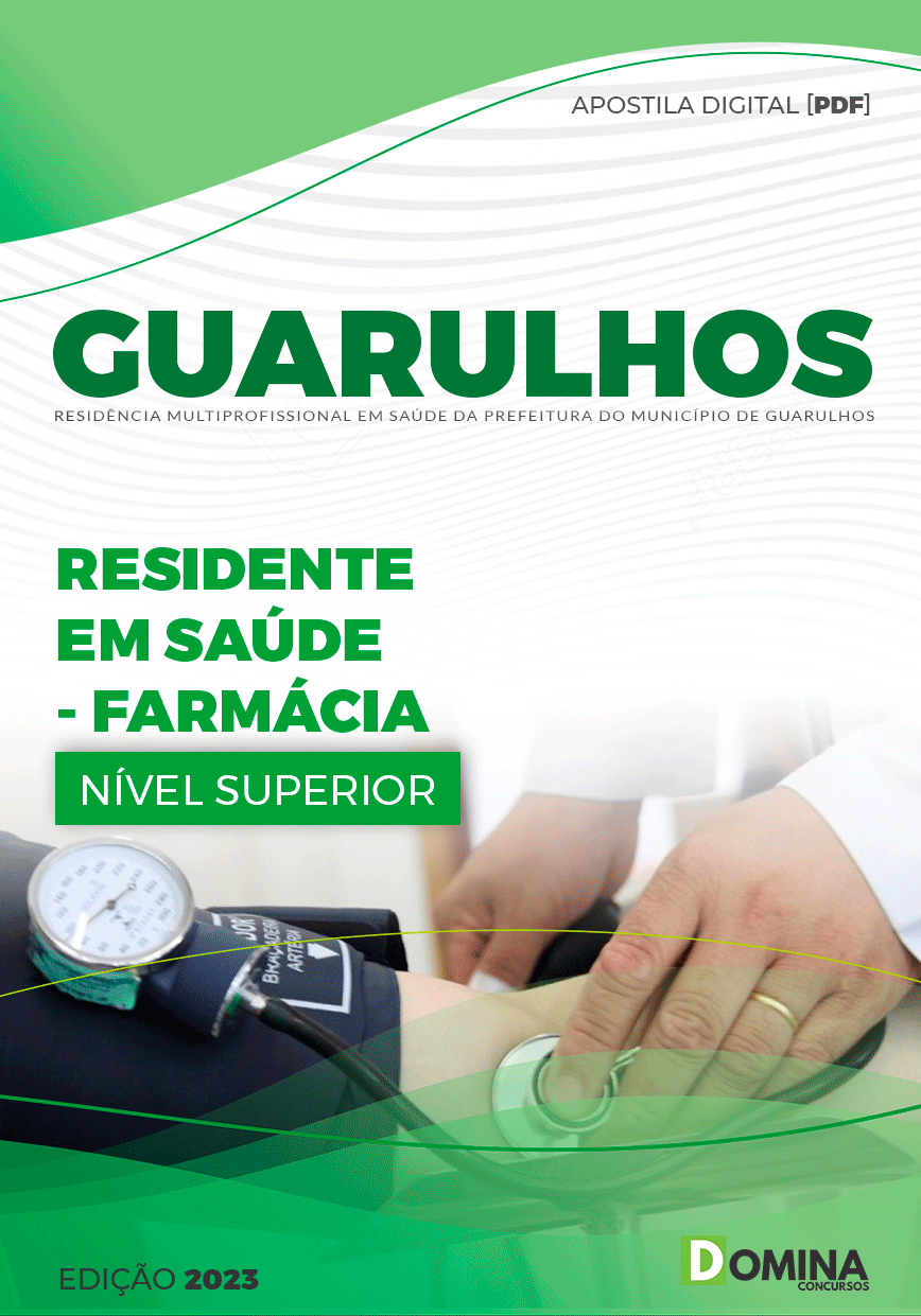 Apostila Concurso Pref Guarulhos SP 2023 Farmácia
