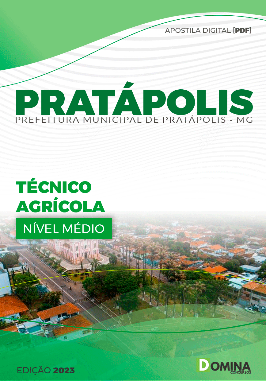 Apostila Pref Pratápolis MG 2023 Técnico Agrícola