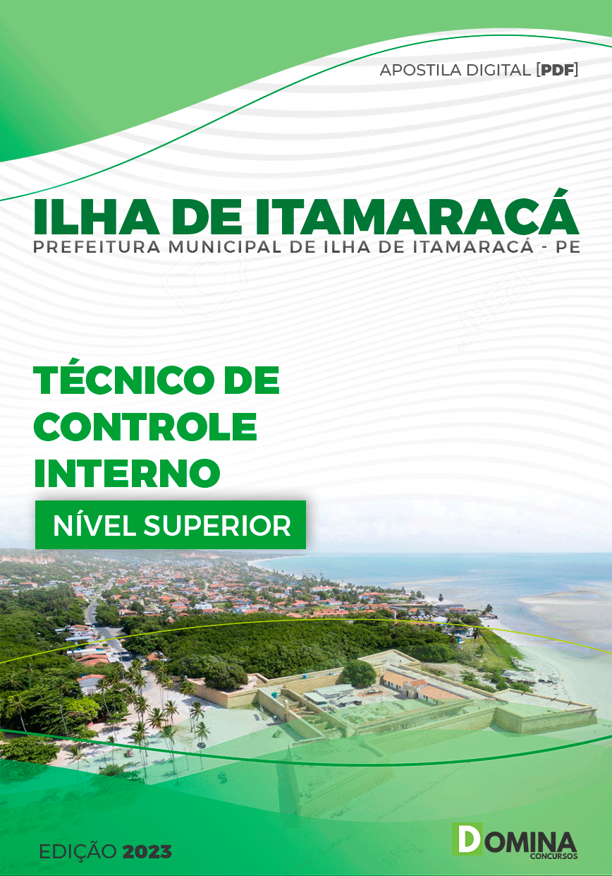 Apostila Câmara Ilha de Itamaracá PE 2023 Técnico Controle Interno