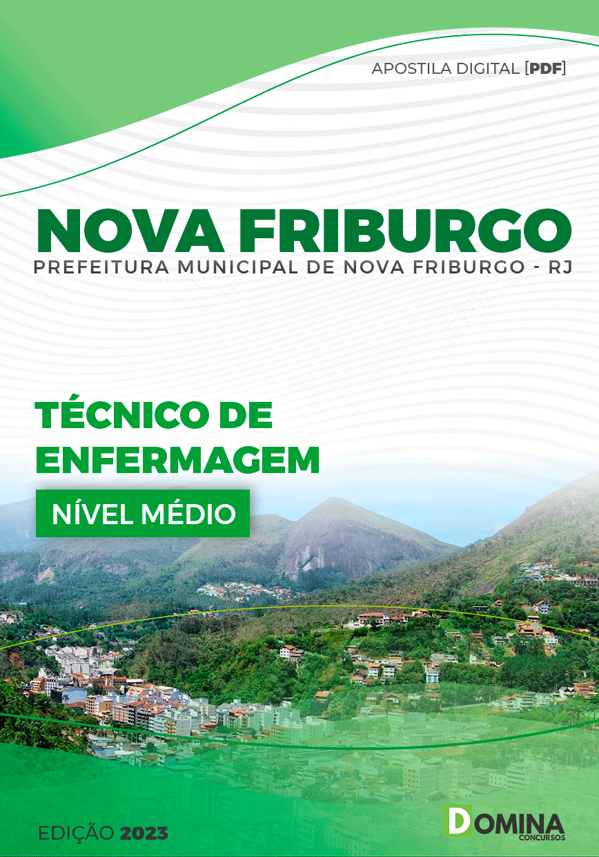 Apostila Pref Nova Friburgo RJ 2023 Técnico Enfermagem