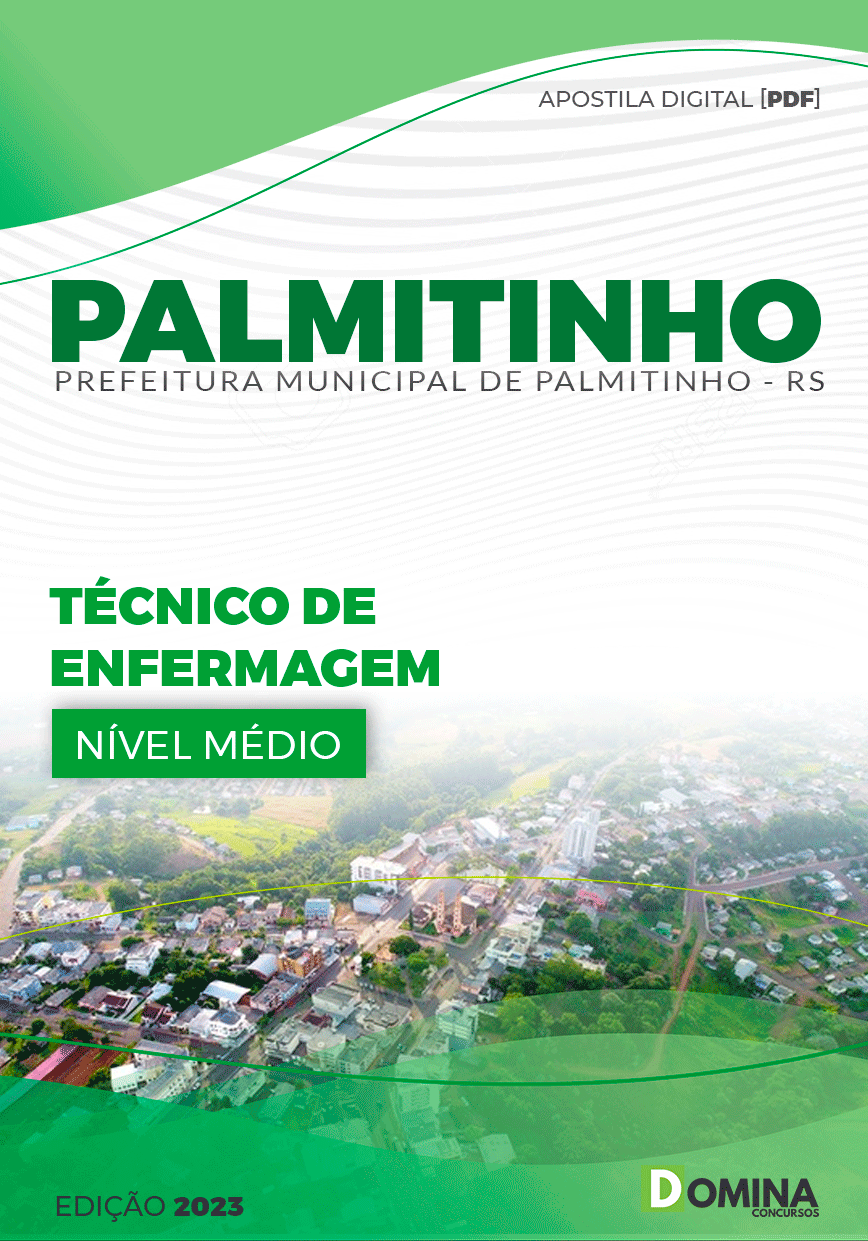 Apostila Concurso Pref Palmitinho RS 2023 Técnico Enfermagem