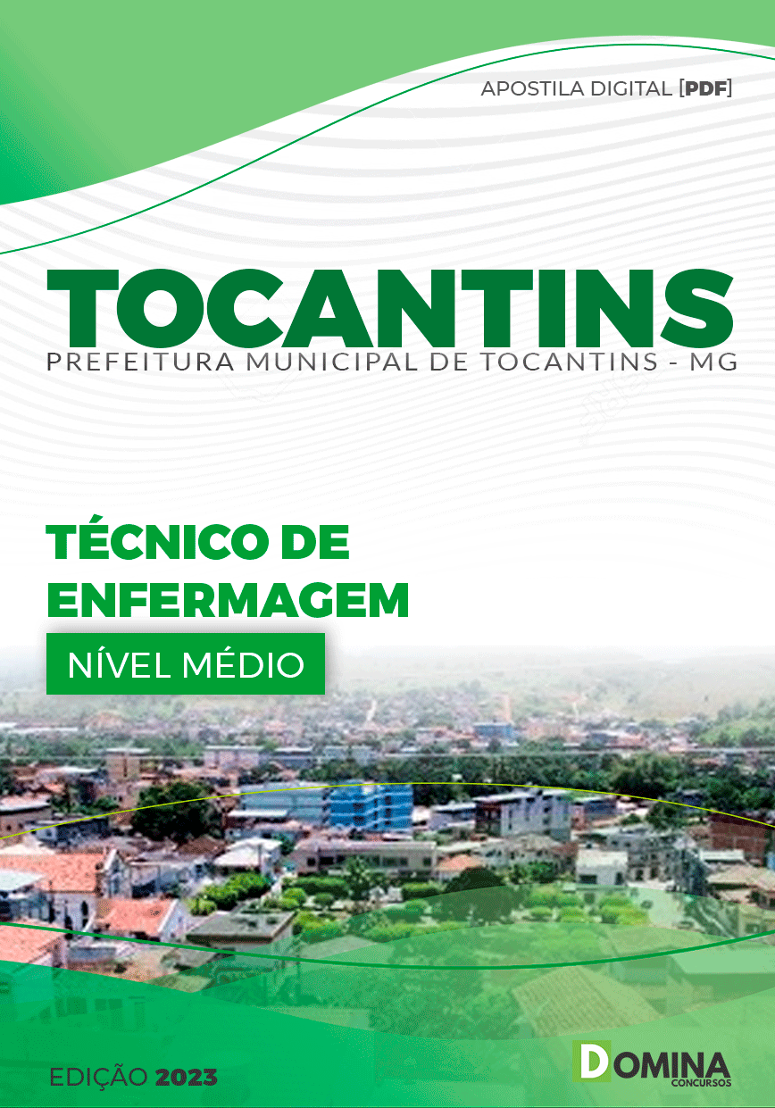 Apostila Concurso Pref Tocantins MG 2024 Técnico Enfermagem