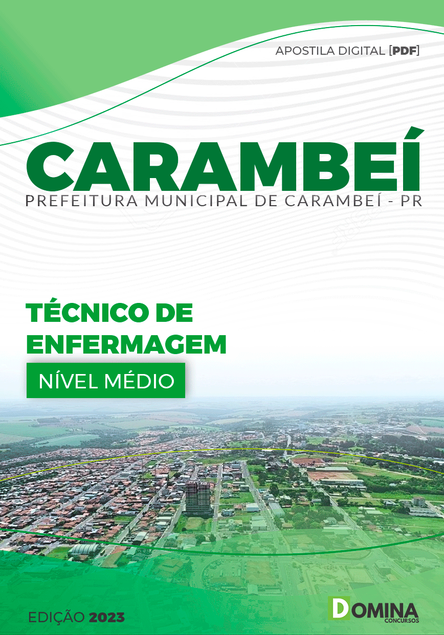 Apostila Pref Carambeí PR 2023 Técnico em Enfermagem