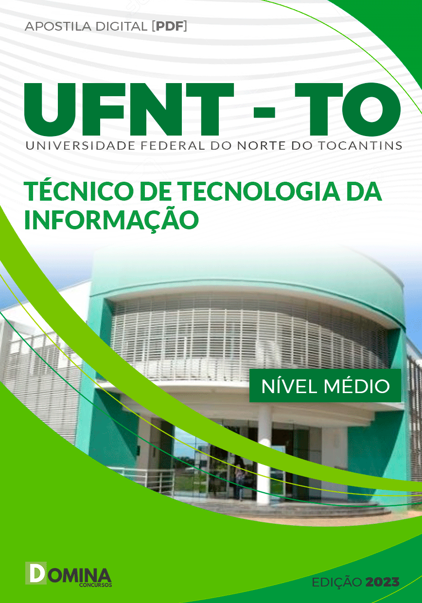 Apostila UFNT TO 2023 Técnico de Tecnologia da Informação