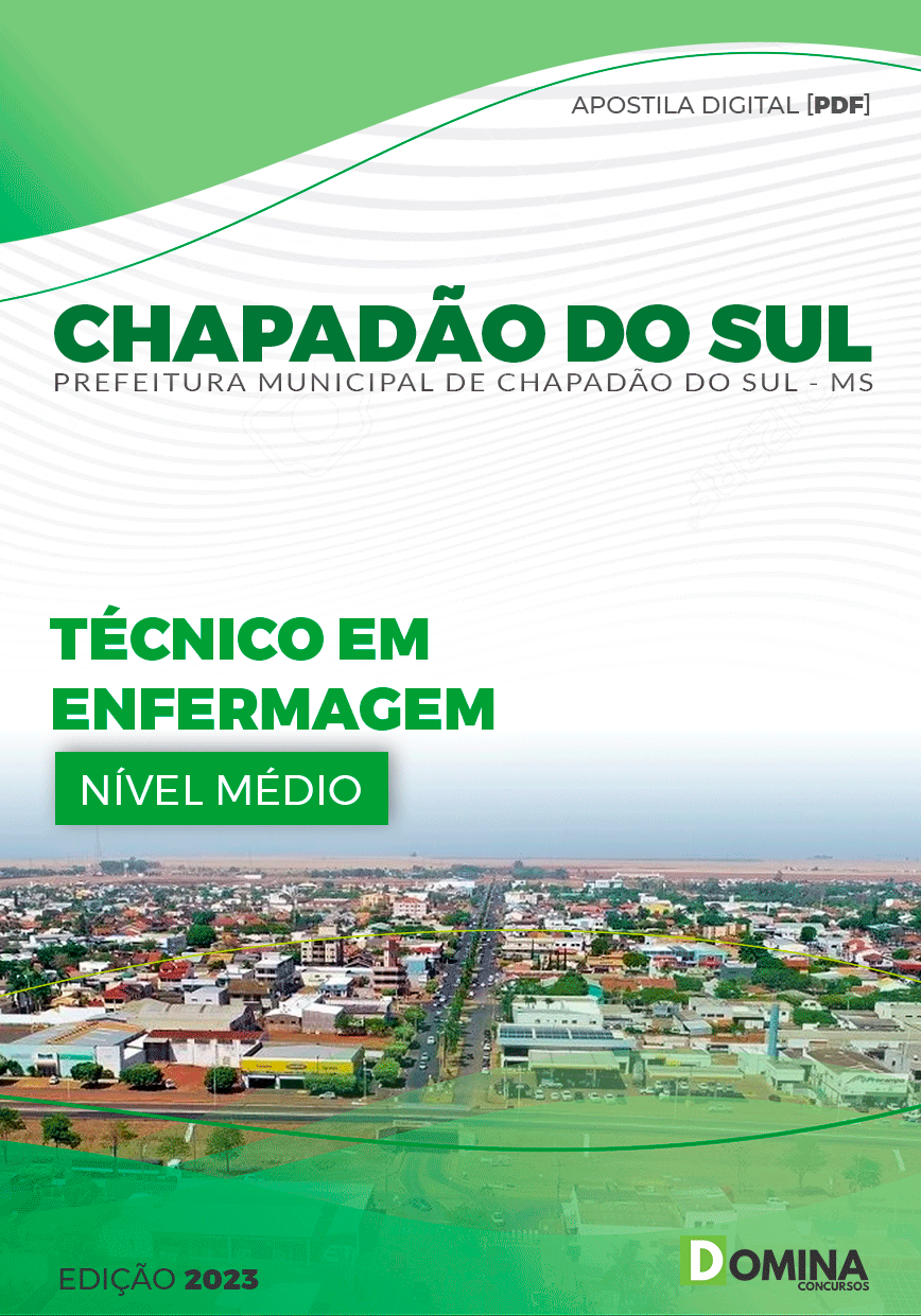 Apostila Pref Chapadão do Sul MS 2023 Técnico Enfermagem