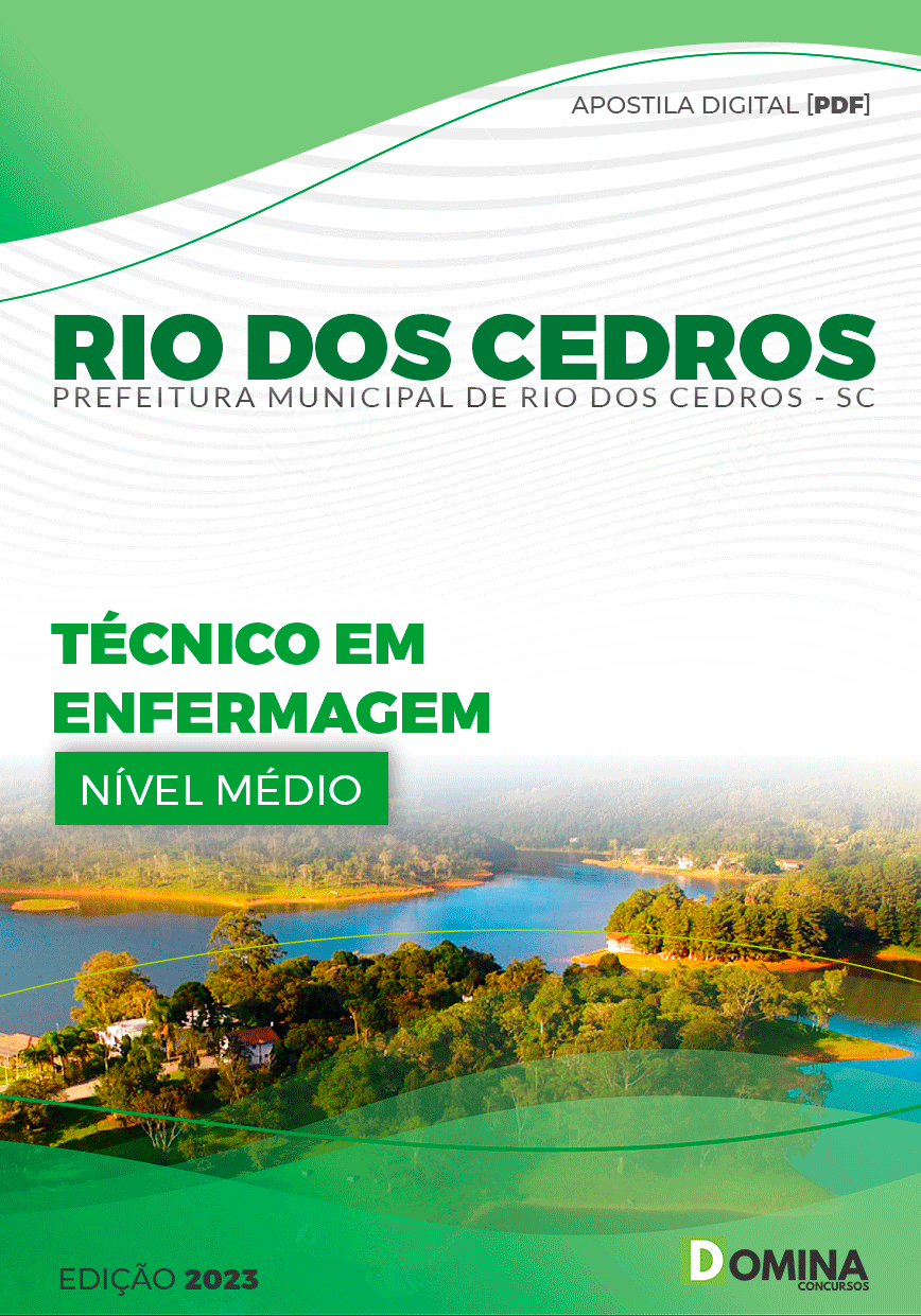 Apostila Pref Rio dos Cedros SC 2023 Técnico em Enfermagem