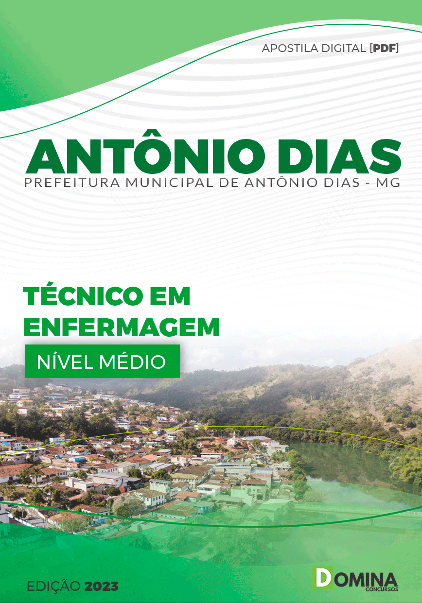 Apostila Pref Antônio Dias MG 2024 Técnico Enfermagem
