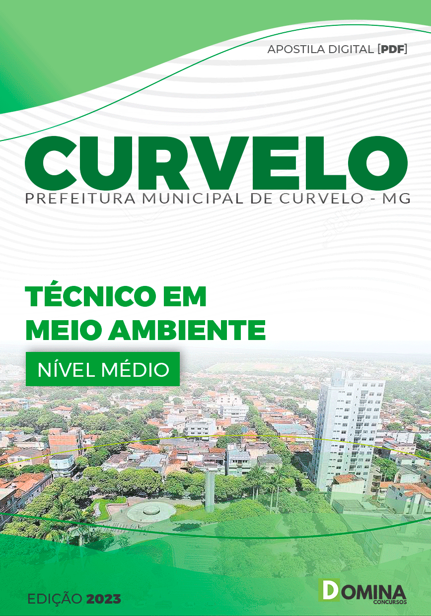 Apostila Concurso Pref Curvelo MG 2024 Técnico Meio Ambiente