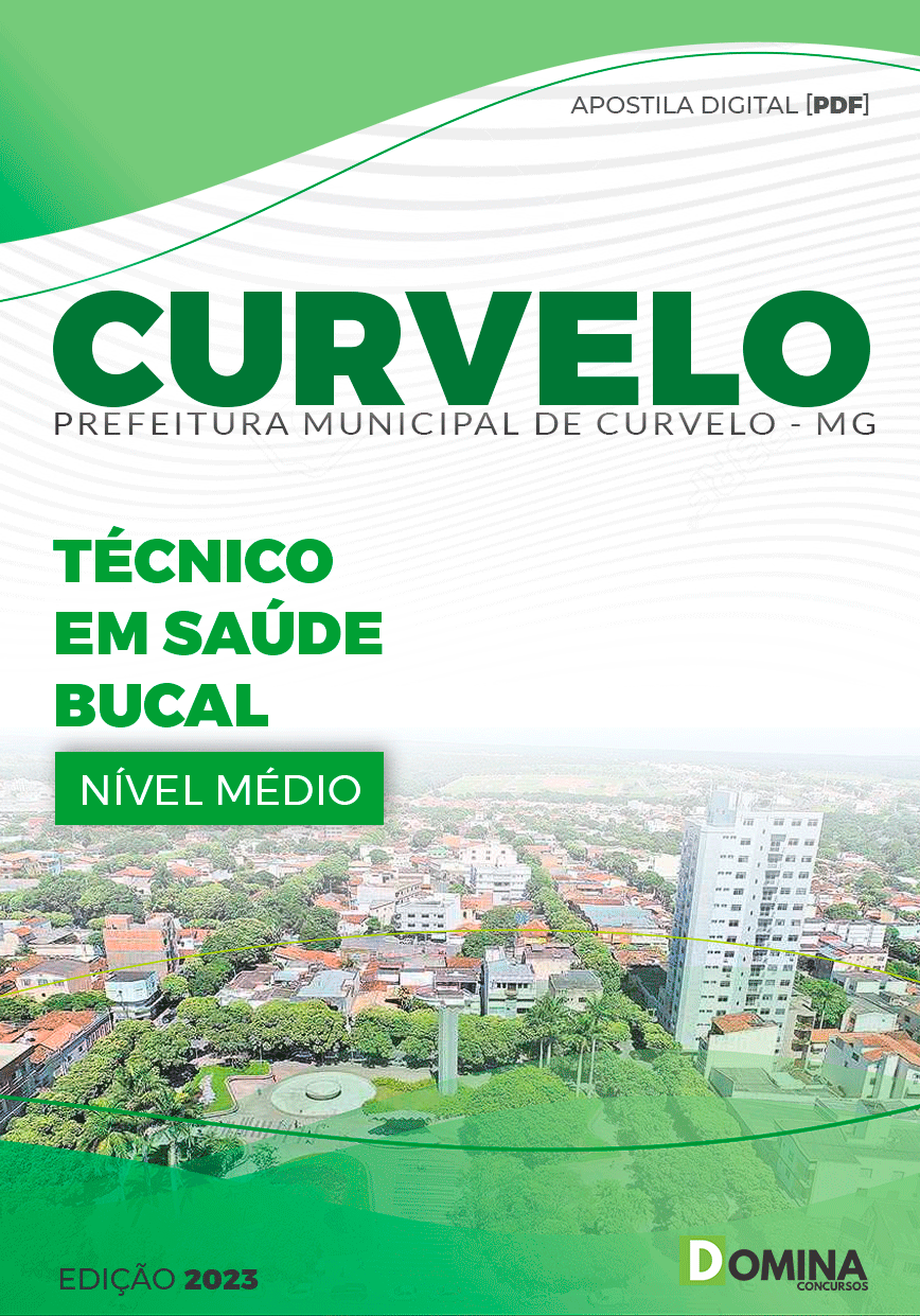 Apostila Concurso Pref Curvelo MG 2024 Técnico Saúde Bucal