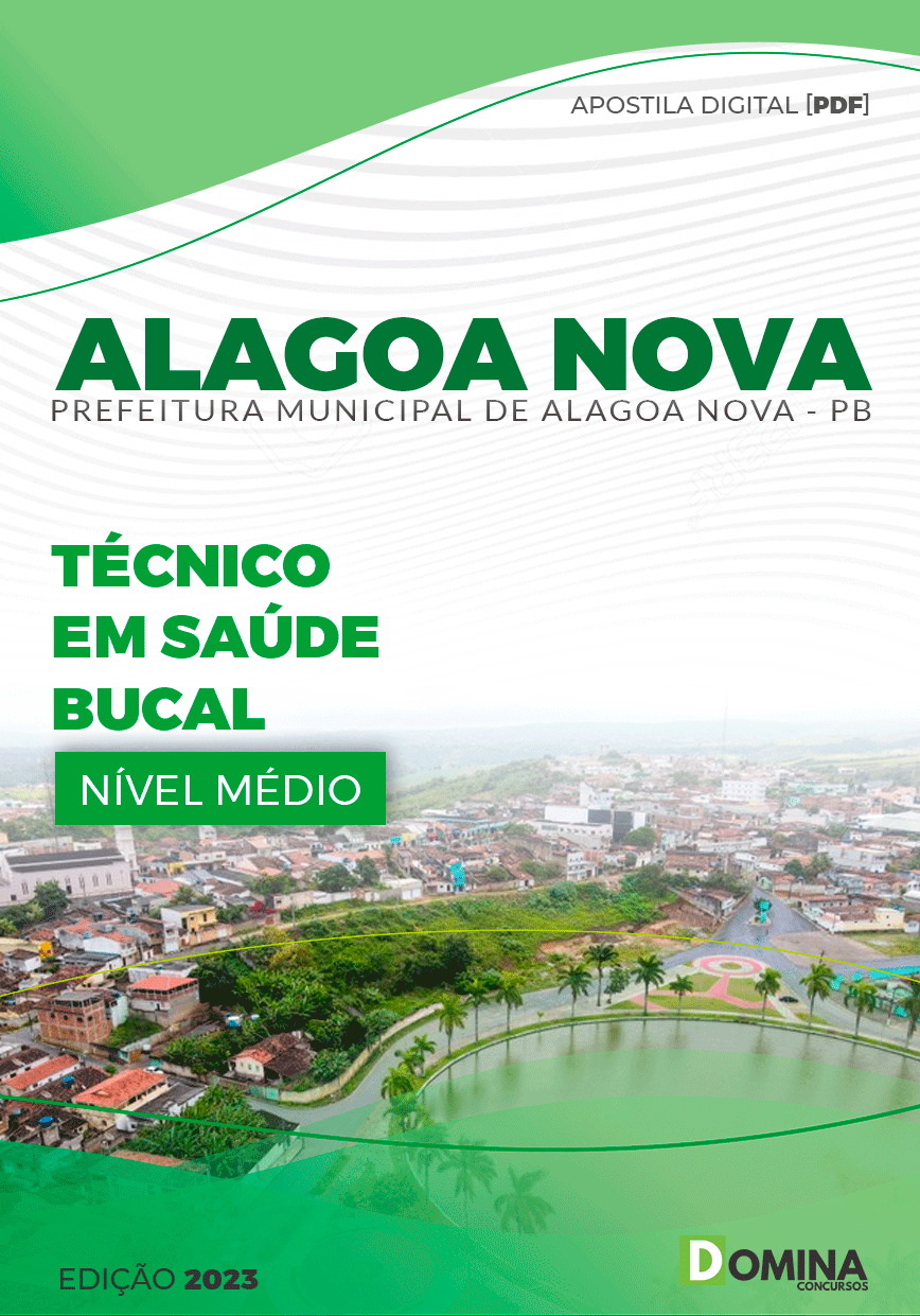Apostila Pref Alagoa Nova PB 2023 Técnico em Saúde Bucal