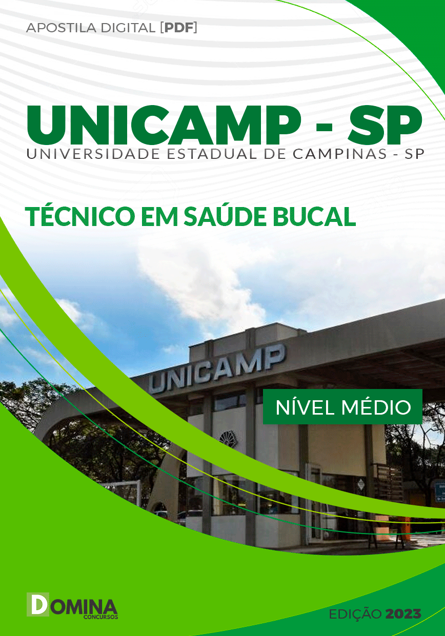 Apostila UNICAMP SP 2023 Técnico em Saúde Bucal