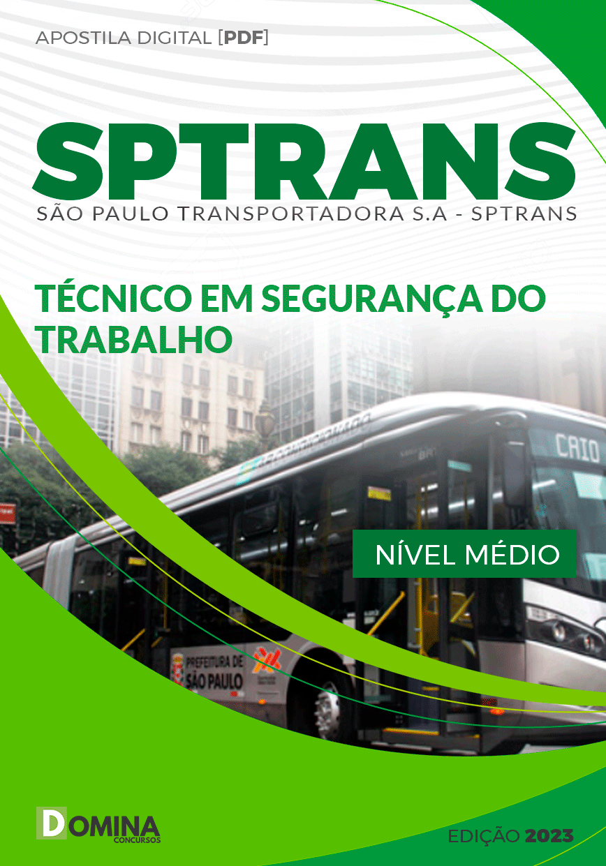 Apostila Concurso SPTrans SP 2024 Técnico Enfermagem Trabalho