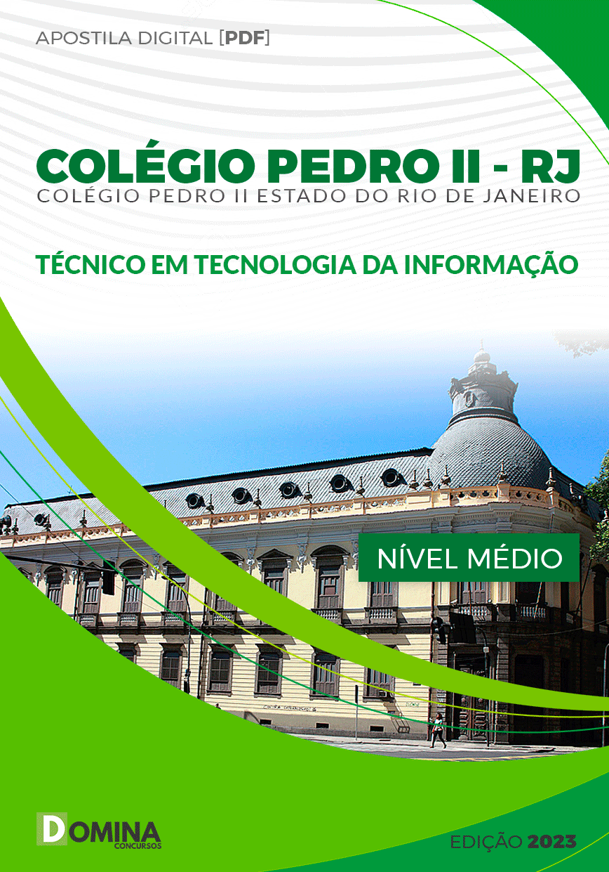 Apostila Colégio Pedro II RJ 2024 Técnico Tecnologia Informação