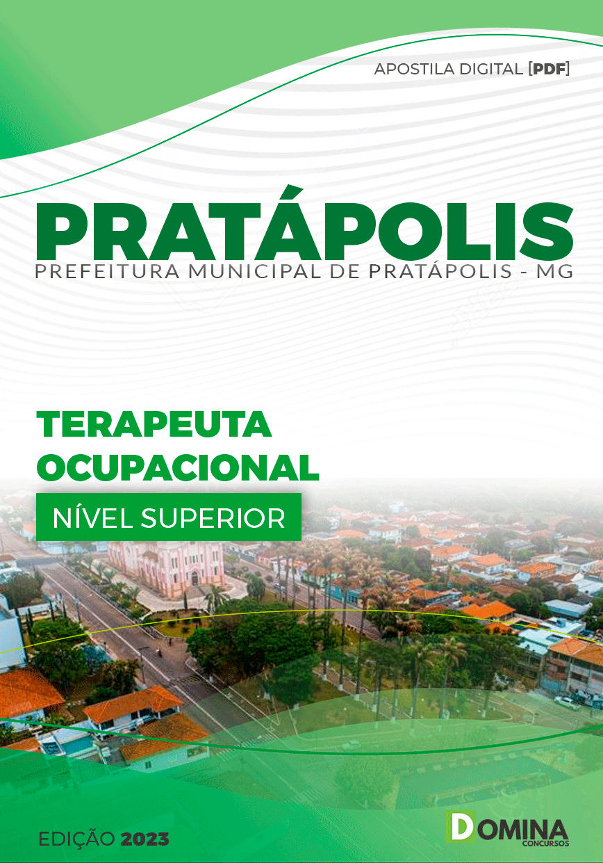 Apostila Pref Pratápolis MG 2023 Terapeuta Ocupacional