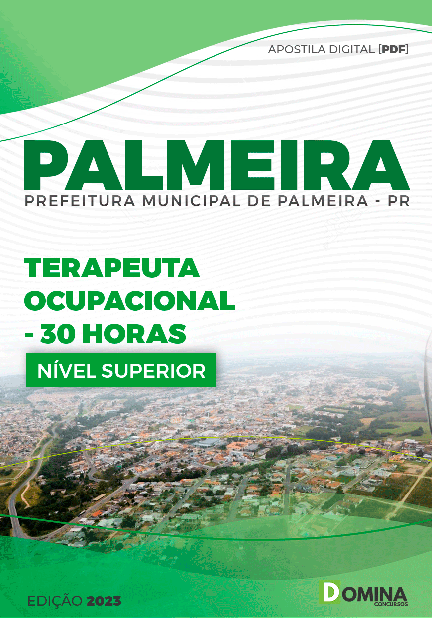 Apostila Pref Palmeira PR 2023 Terapeuta Ocupacional