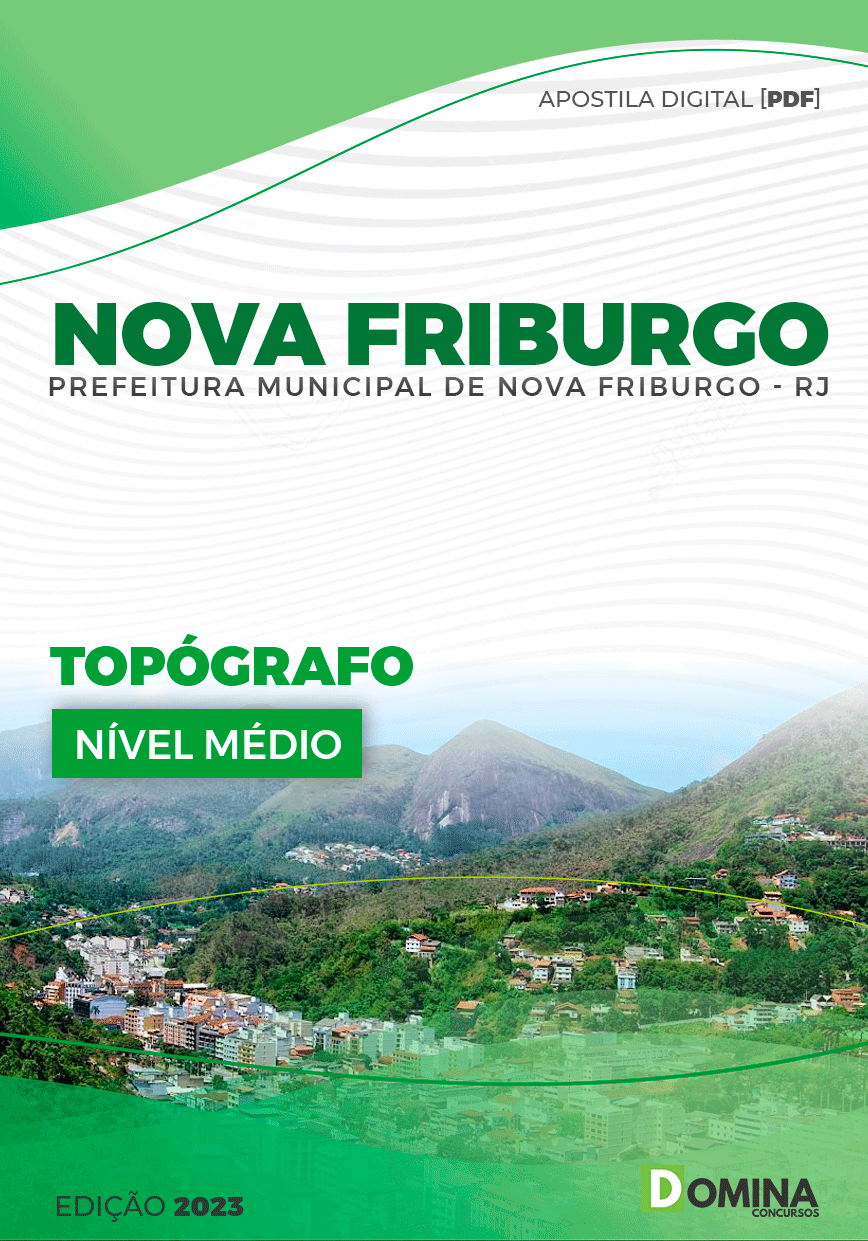Apostila Pref Nova Friburgo RJ 2023 Topógrafo