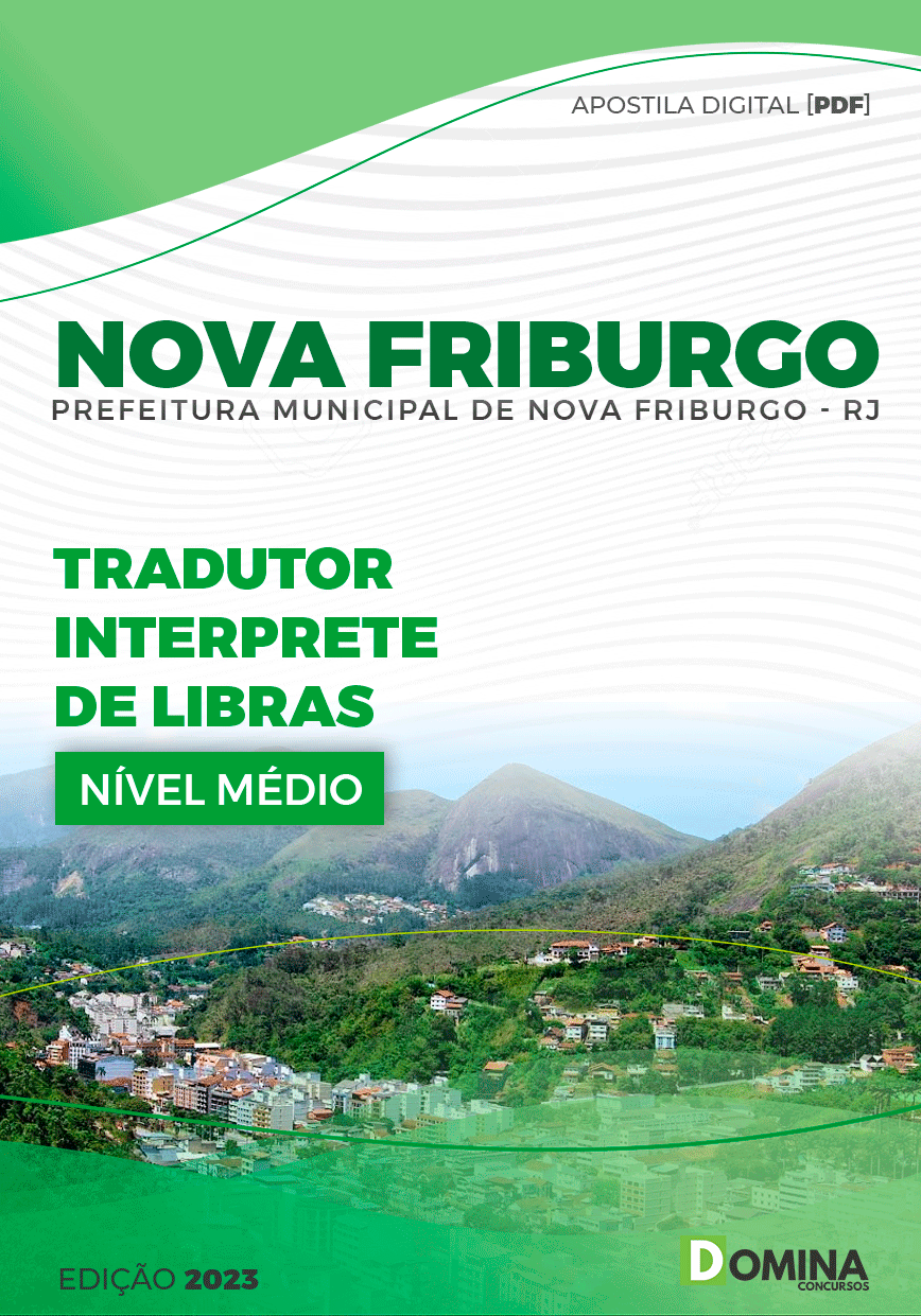 Apostila Pref Nova Friburgo RJ 2023 Tradutor Interprete Libras