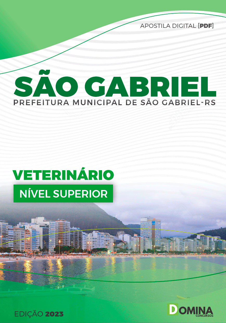 Apostila Pref São Gabriel RS 2023 Veterinário