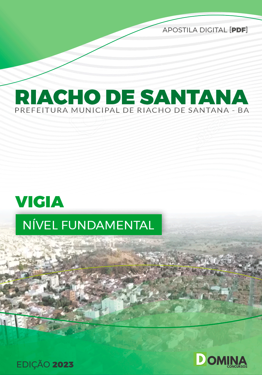 Apostila Pref Riacho de Santana BA 2023 Vigia