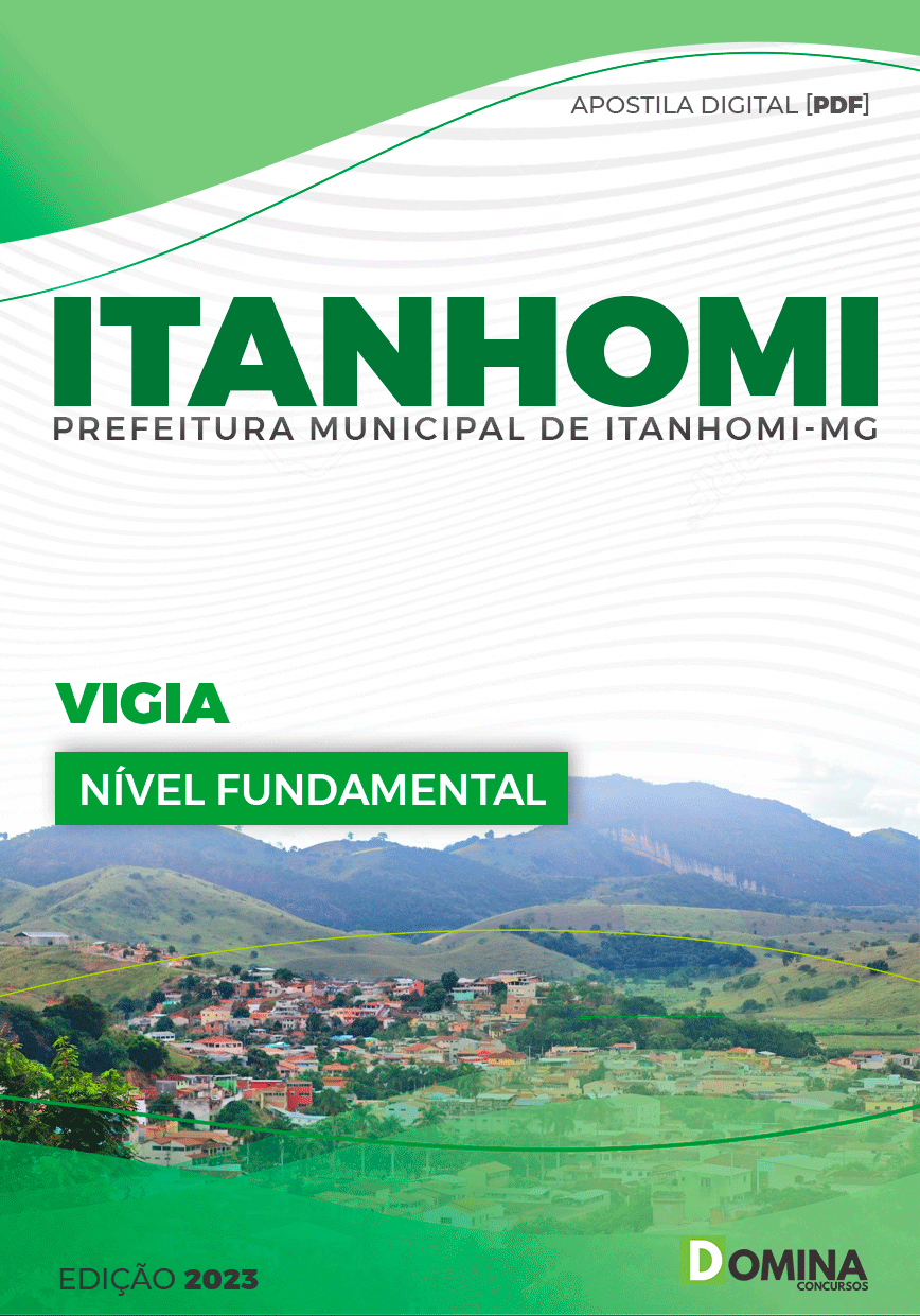 Apostila Concurso Pref Itanhomi MG 2023 Vigia