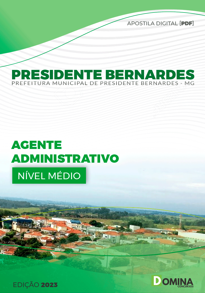 Pref Presidente Bernardes MG 2023 Agente Administrativo