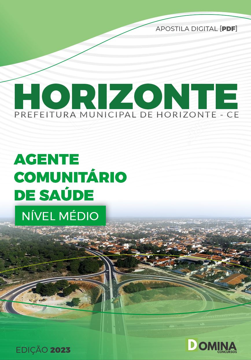 Apostila Pref Horizonte CE 2023 Agente Comunitário de Saúde