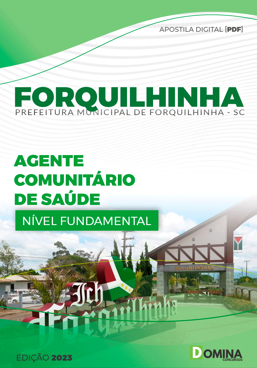 Apostila Pref Forquilhinha SC 2023 Agente Comunitário de Saúde