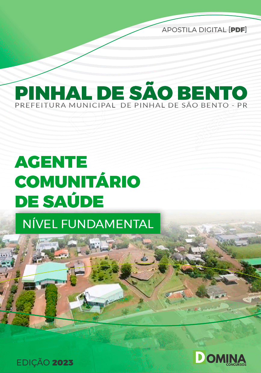 Apostila Pref Pinhal de São Bento PR 2023 Agente Comunitário Saúde
