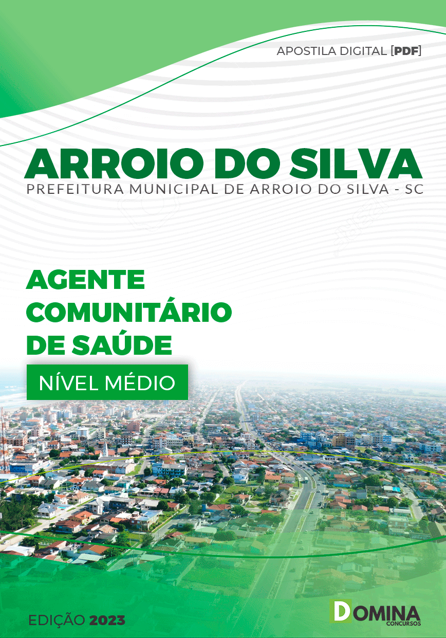 Apostila Pref Arroio do Silva SC 2023 Agente Comunitário Saúde