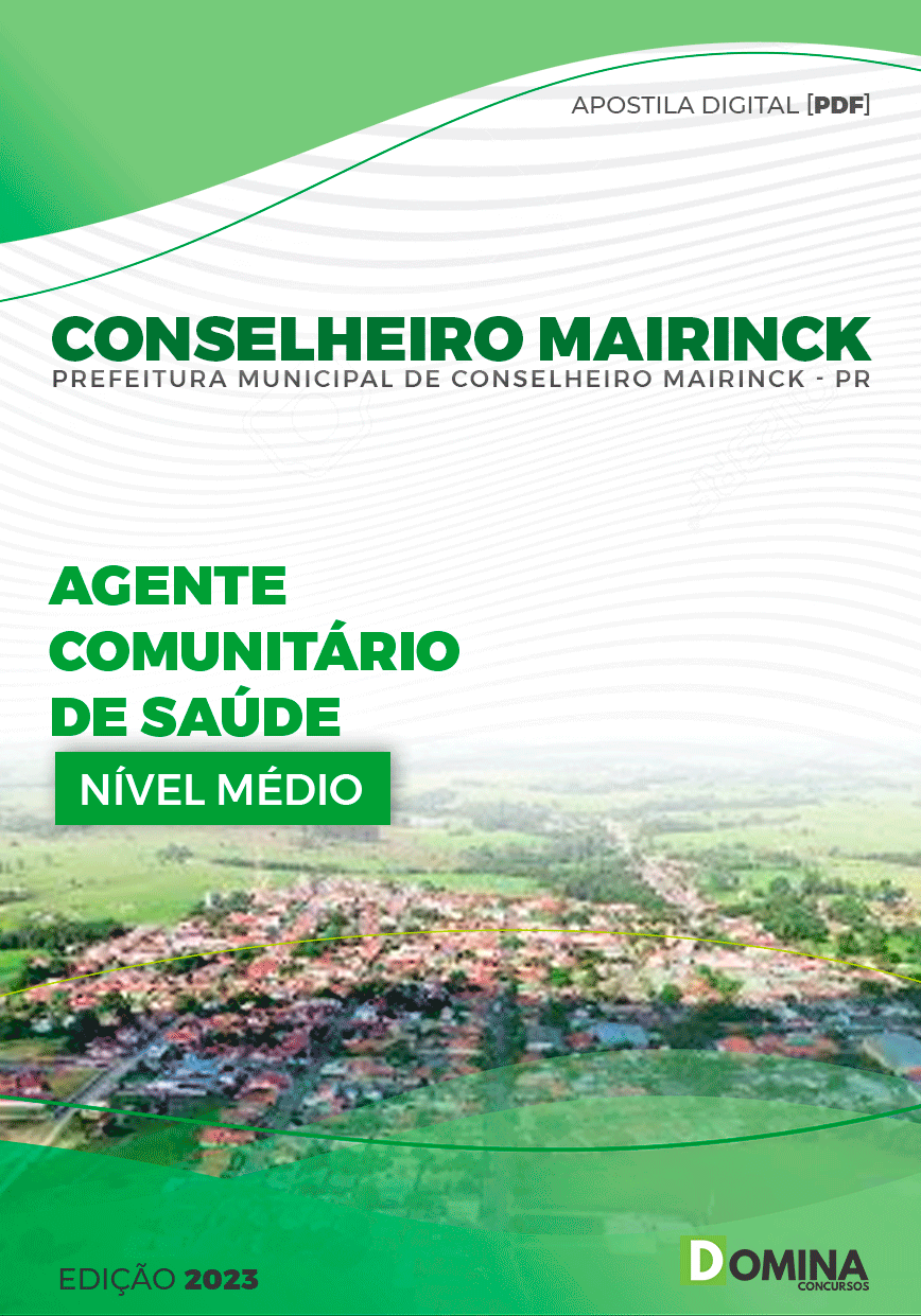 Pref Conselheiro Mairinck PR 2023 Agente Comunitário de Saúde