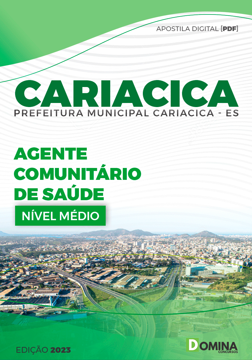 Apostila Pref Cariacica ES 2023 Agente Comunitário Saúde